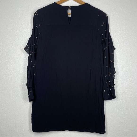 Label Ritu Kumar Black Celestial Ruffle Dress - Picture 6 of 11